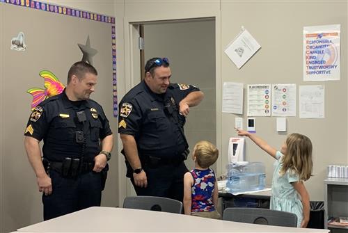 First Responders Visit Students at ROCK